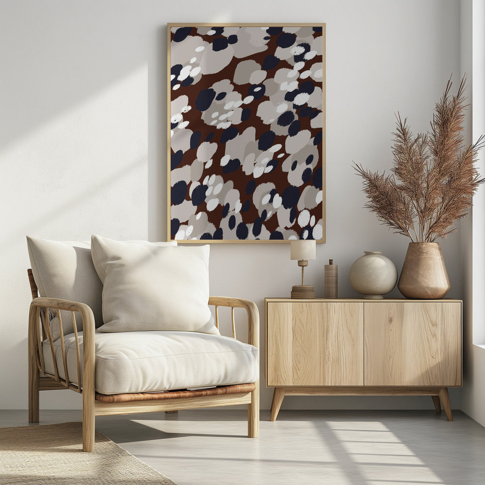 Abstract Dotscape | Poster