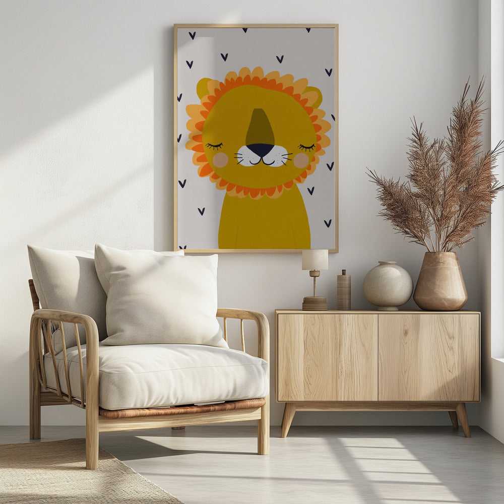 Dreamy Lion | Poster