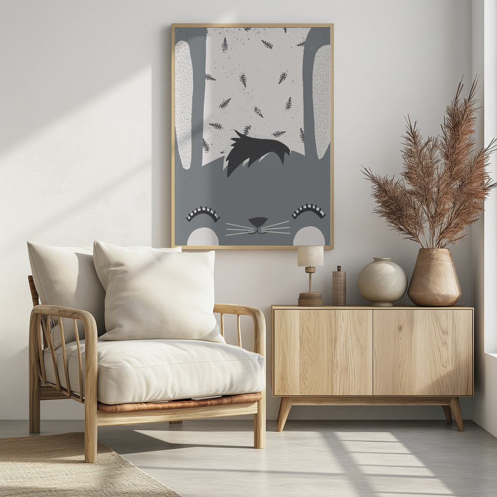 Snorhaarige sereniteit | Poster