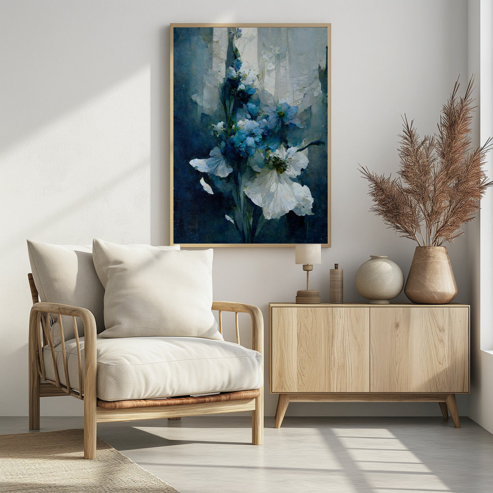Fluisterende bloemen | Poster