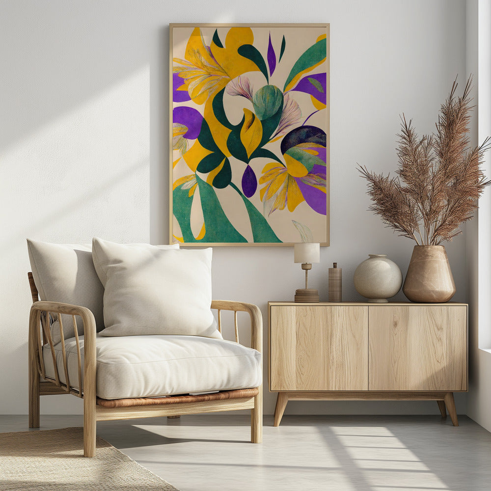 Lentebloemen | Poster