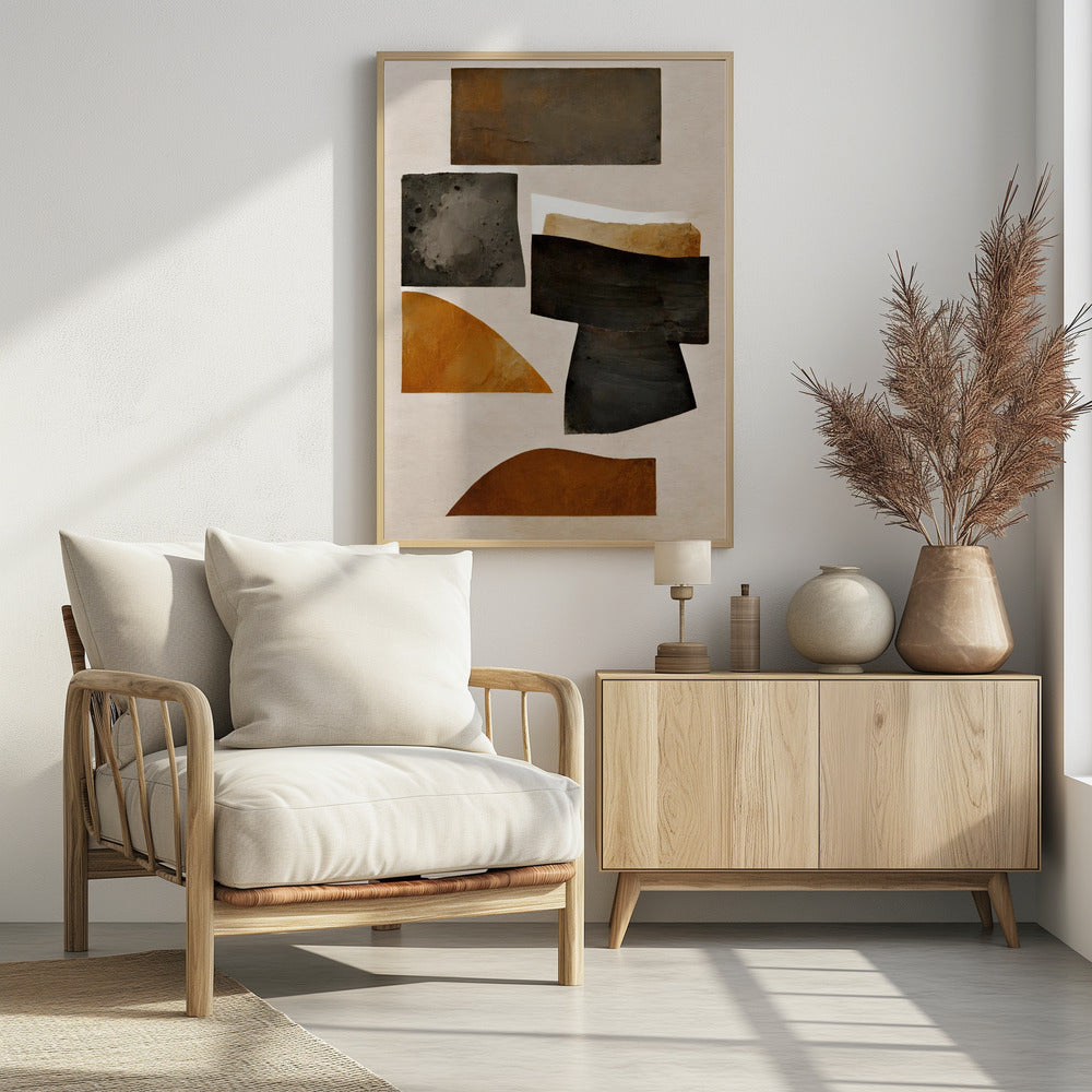 Roestige vormen | Poster