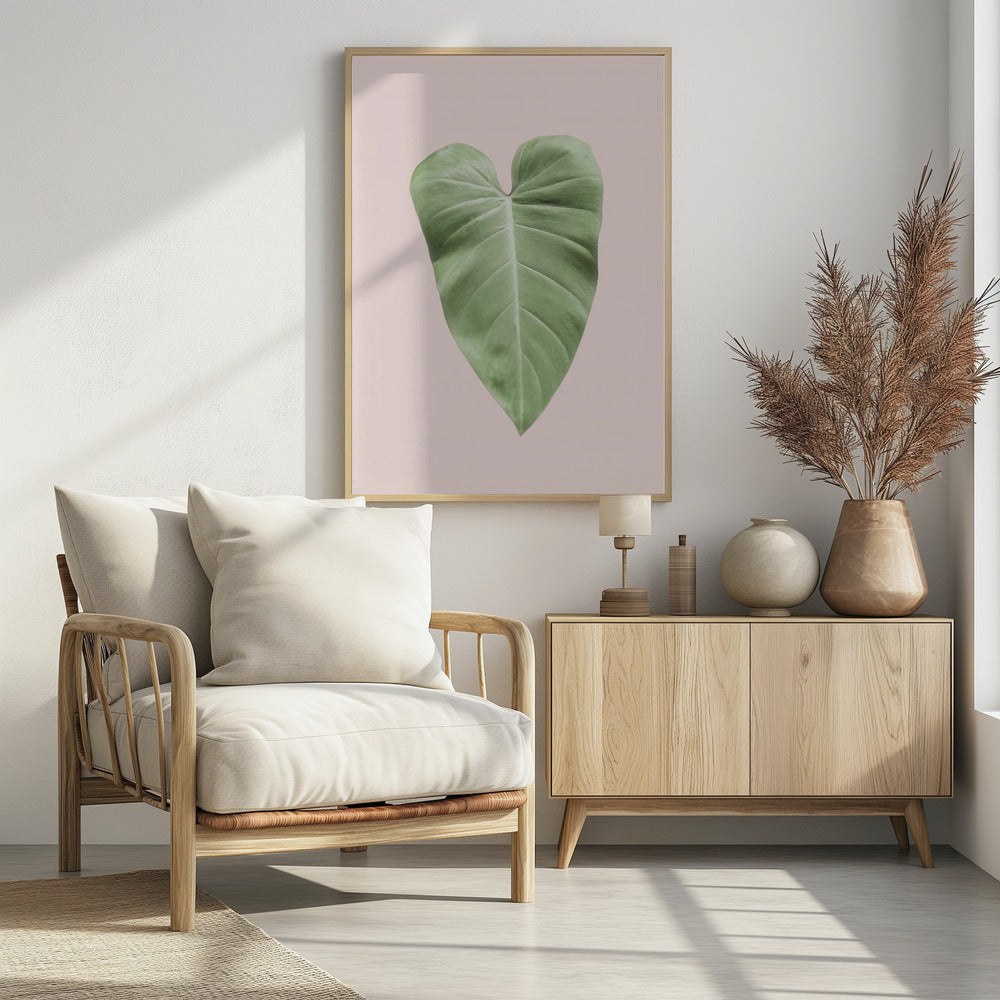 Tropisch bladblush | Poster