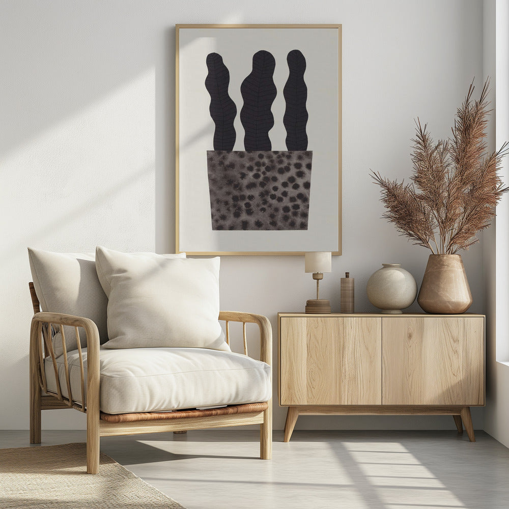 Plant in een pot #2 | Poster
