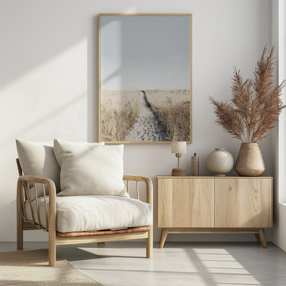 Naar het strand | Poster
