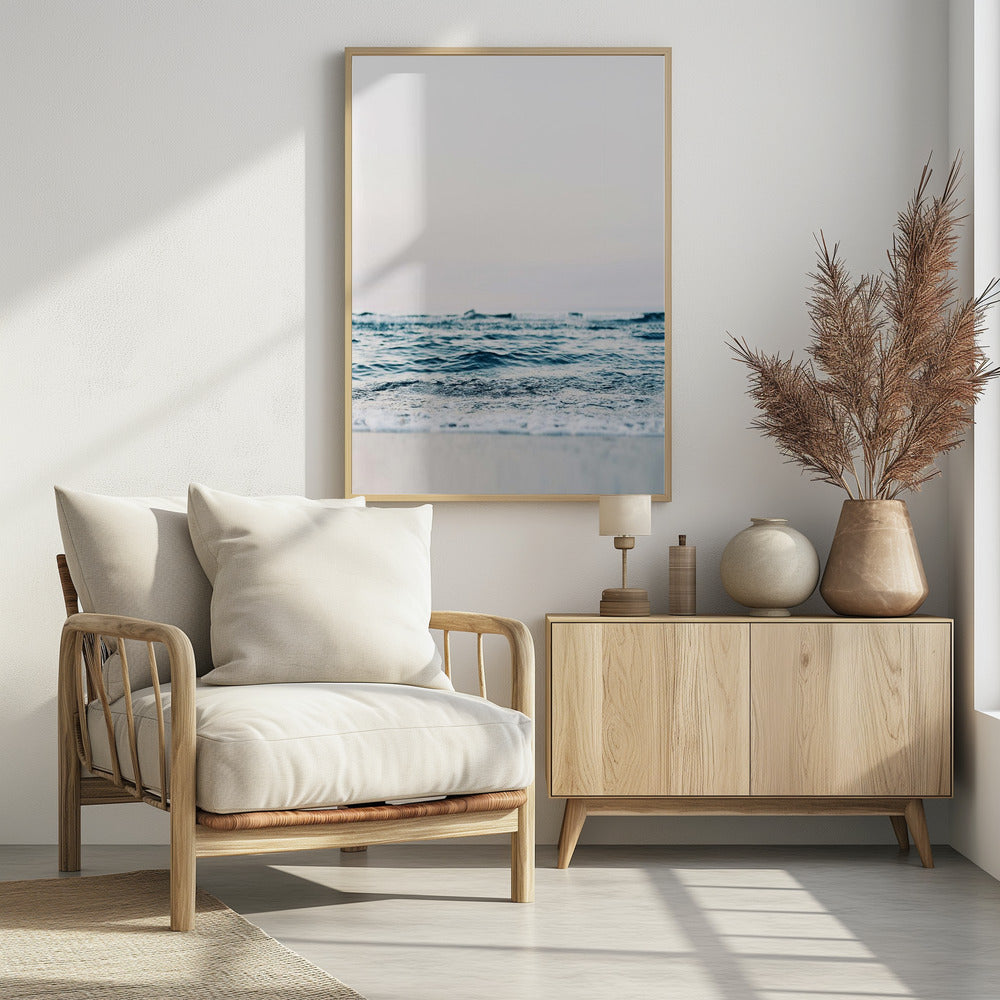 Abstracte golven | Poster