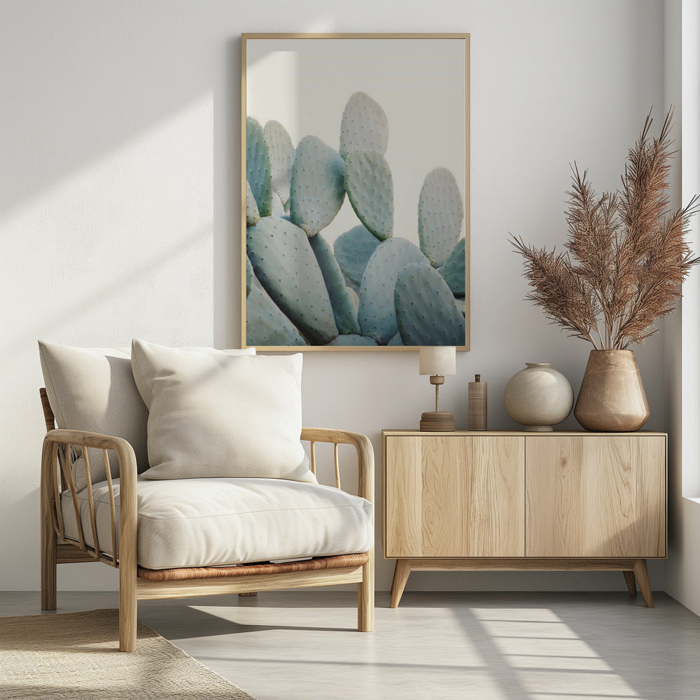Pastel Cactussen | Poster