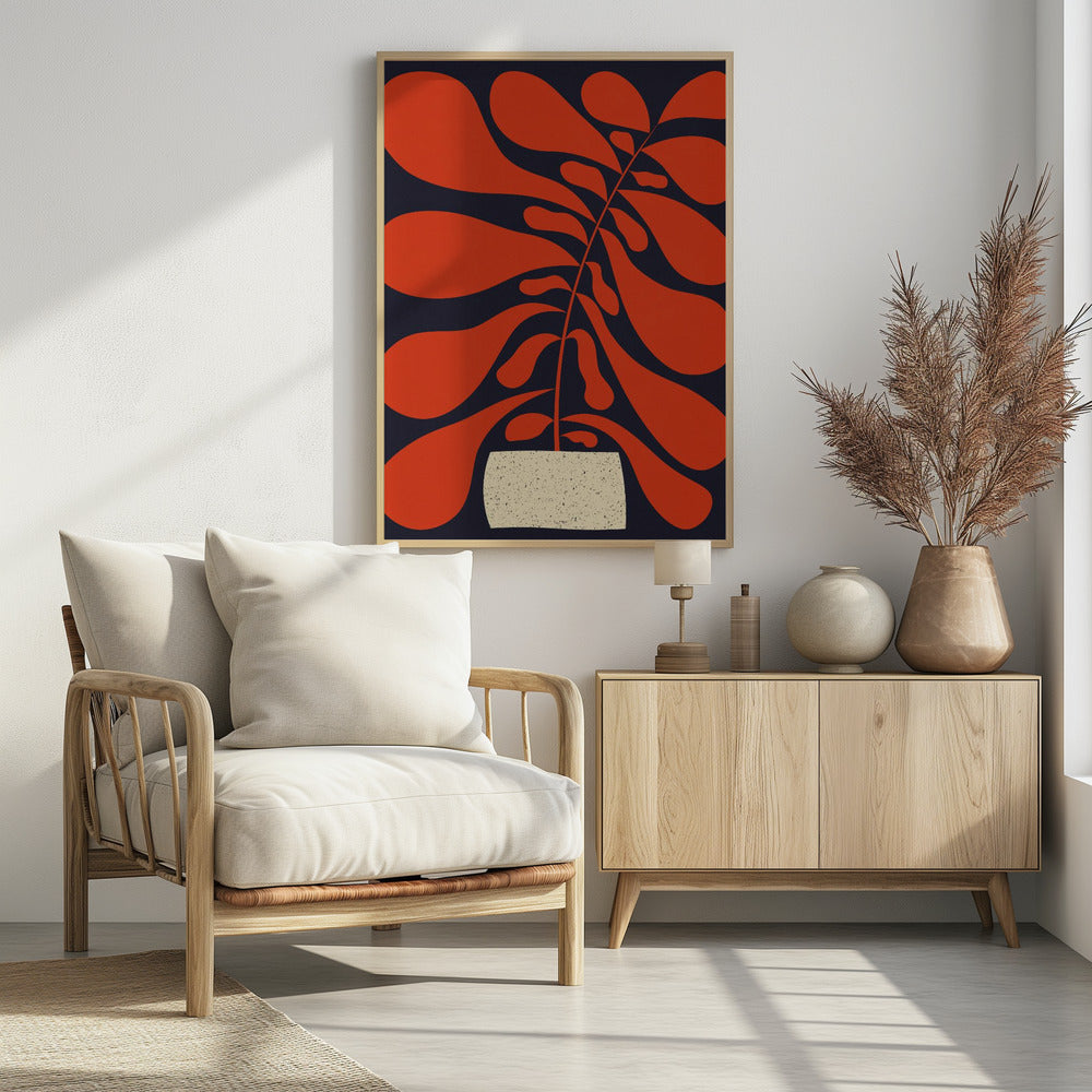 Luie plant #1 | Poster