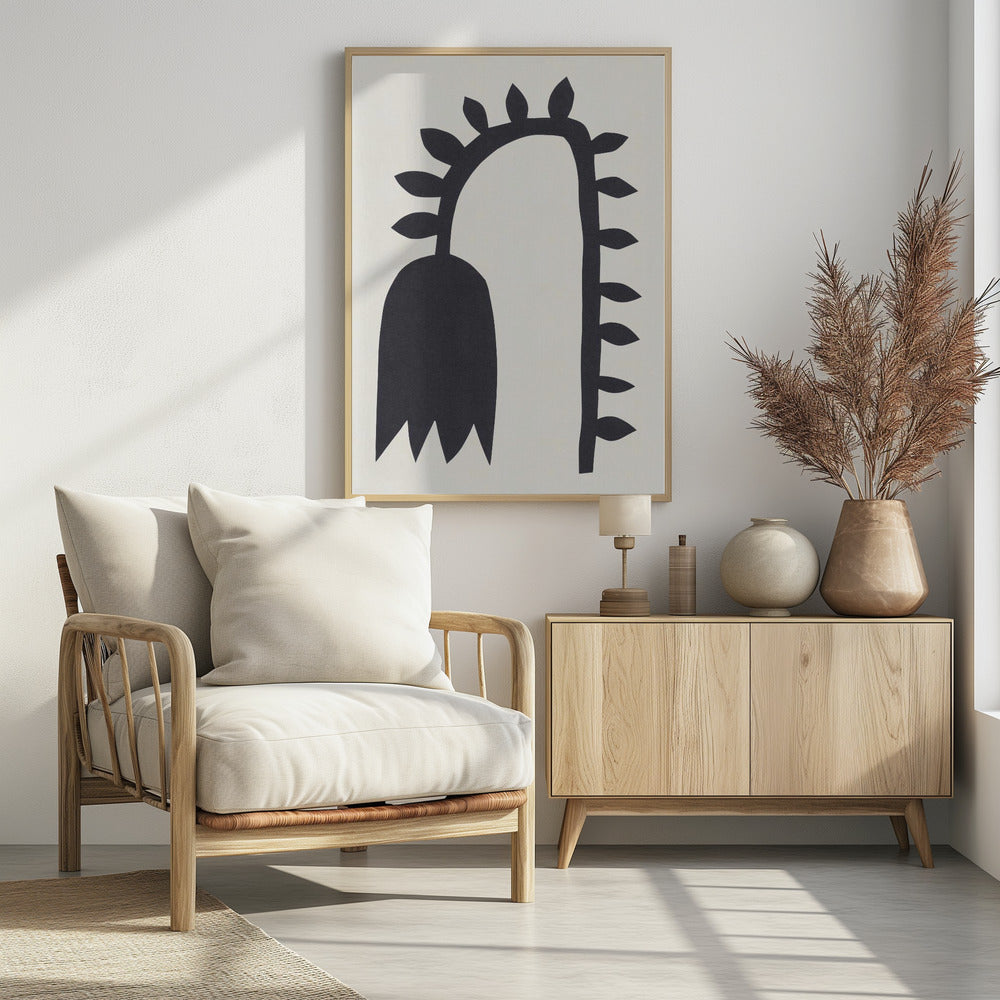 Zwarte Tulp #1 | Poster