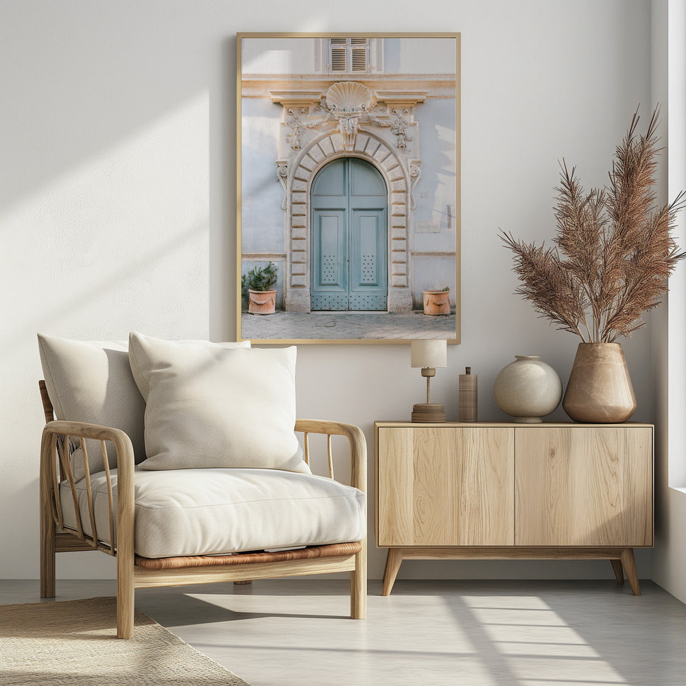 Blauwe tinten van Rome - Reisfotografie Italië | Poster