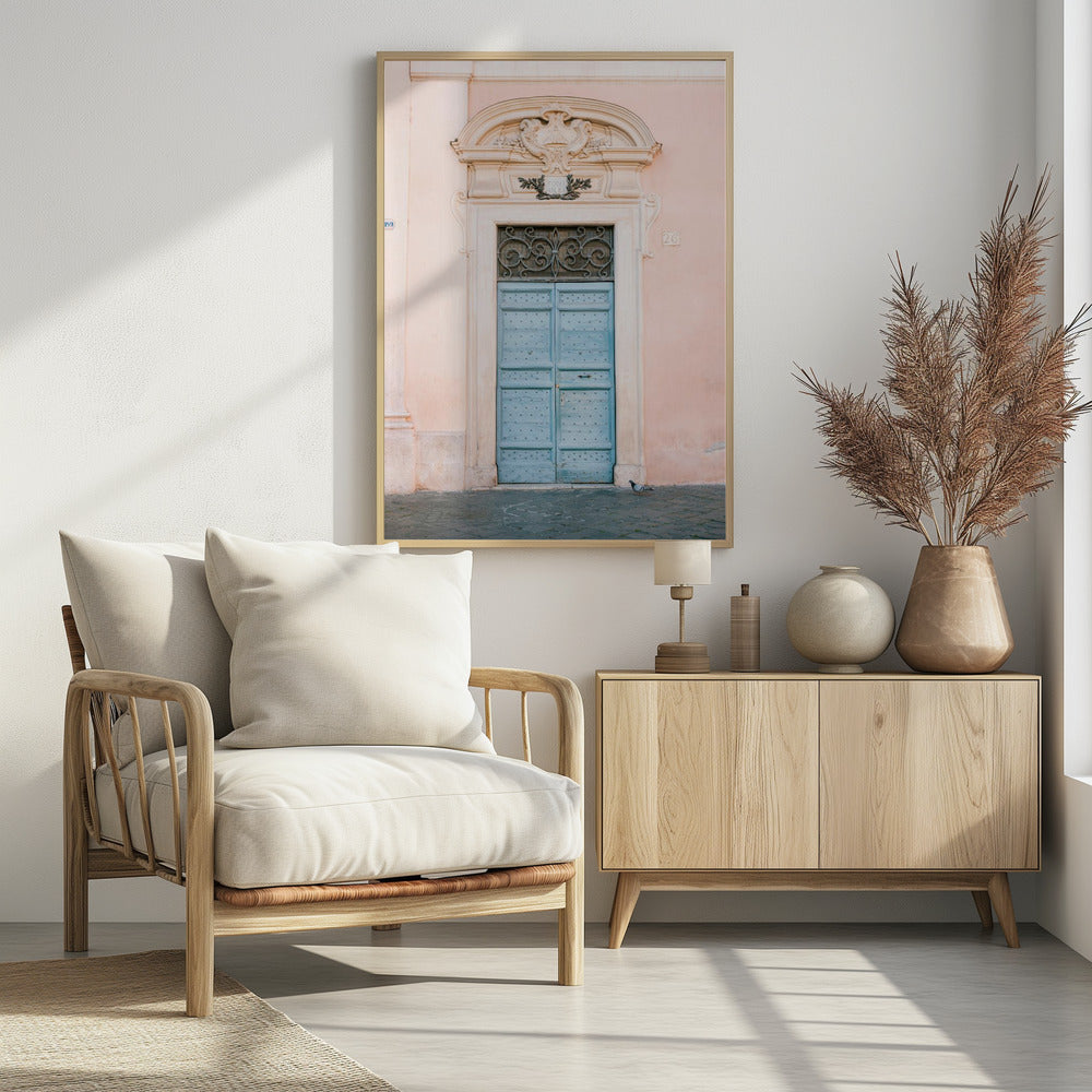 Pastel Trastevere - Reisfotografie in Rome, Italië | Poster