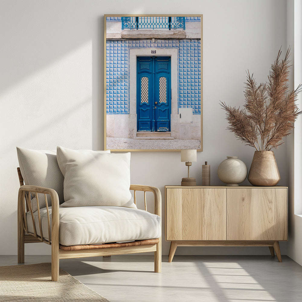 Blauw Lissabon | Poster