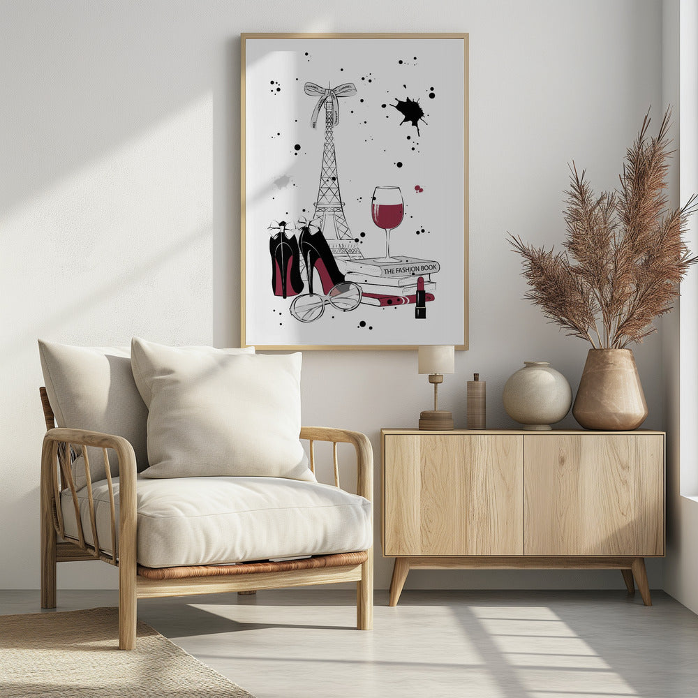 Chique Parijse Nacht | Poster