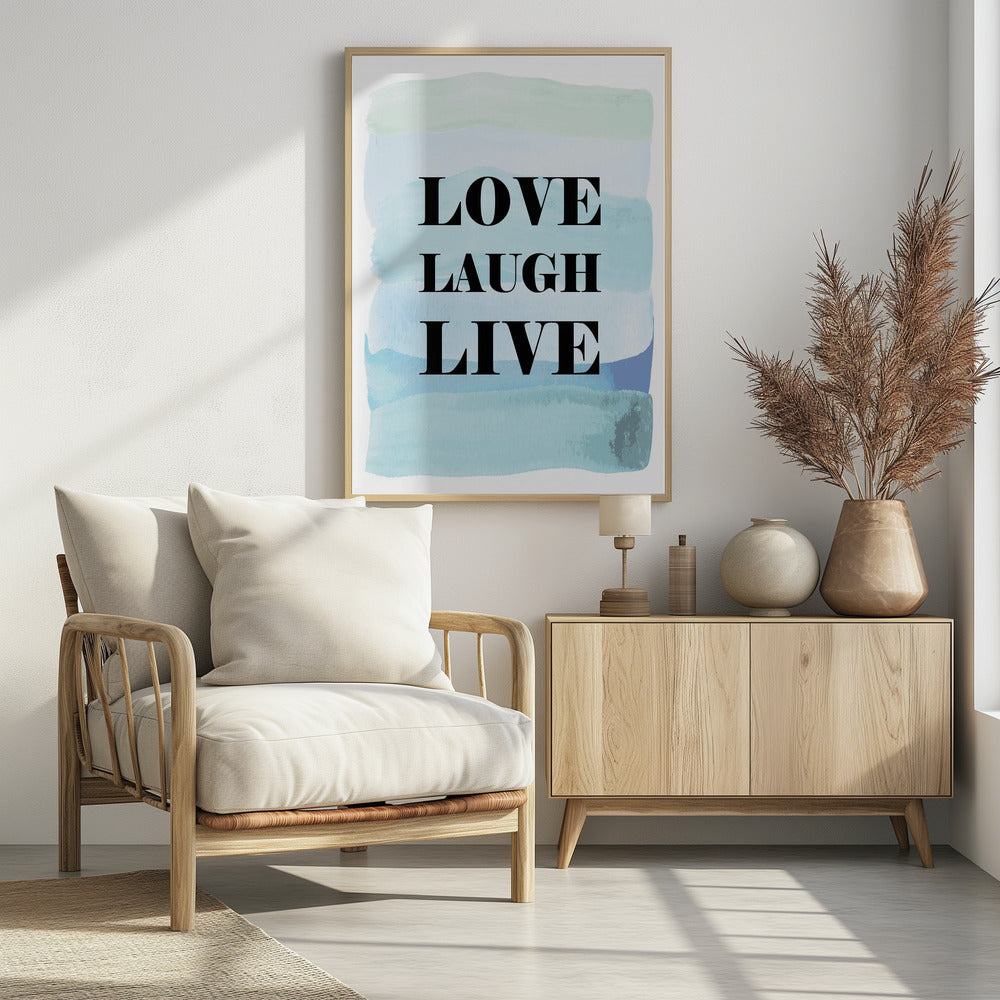 Leef altijd vreugdevol | Poster