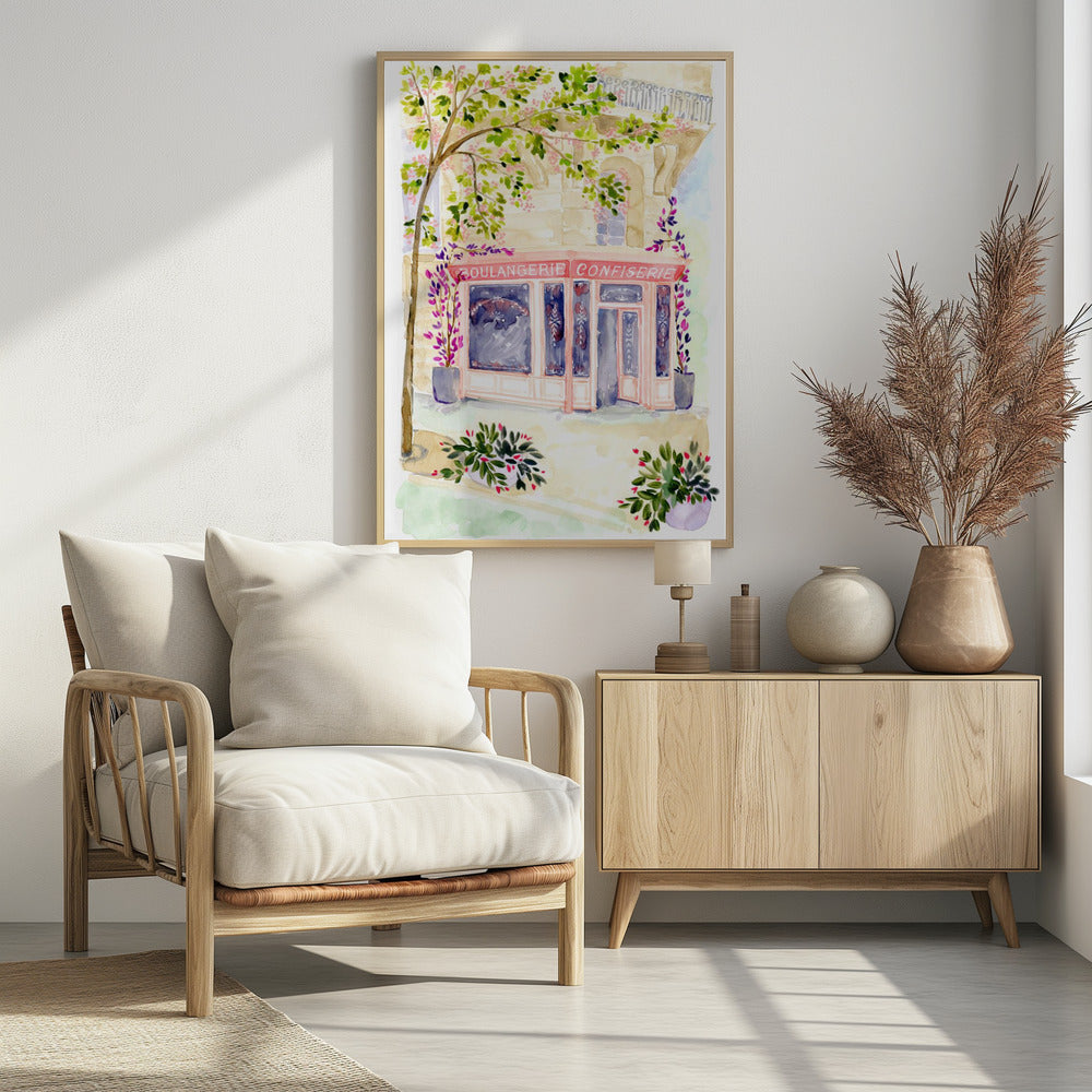 Naïeve Parijse bakker | Poster