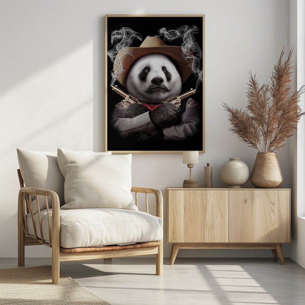 panda kruisgeweer | Poster