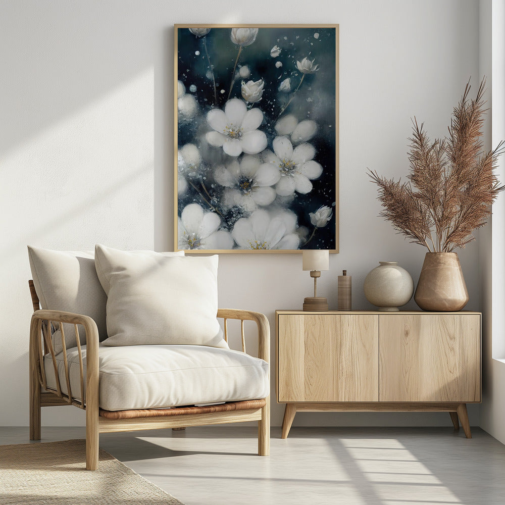 Fluisterende bloemen | Poster