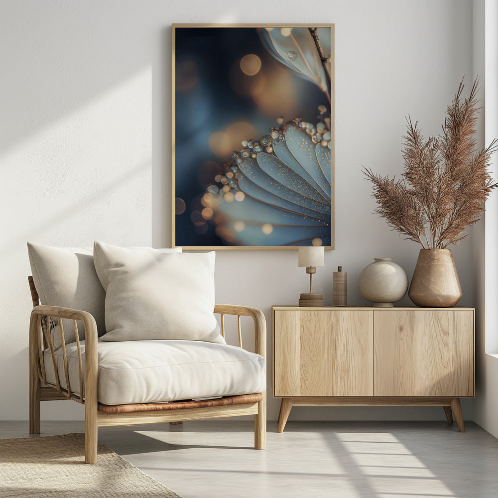 Dauwbloemige elegantie | Poster