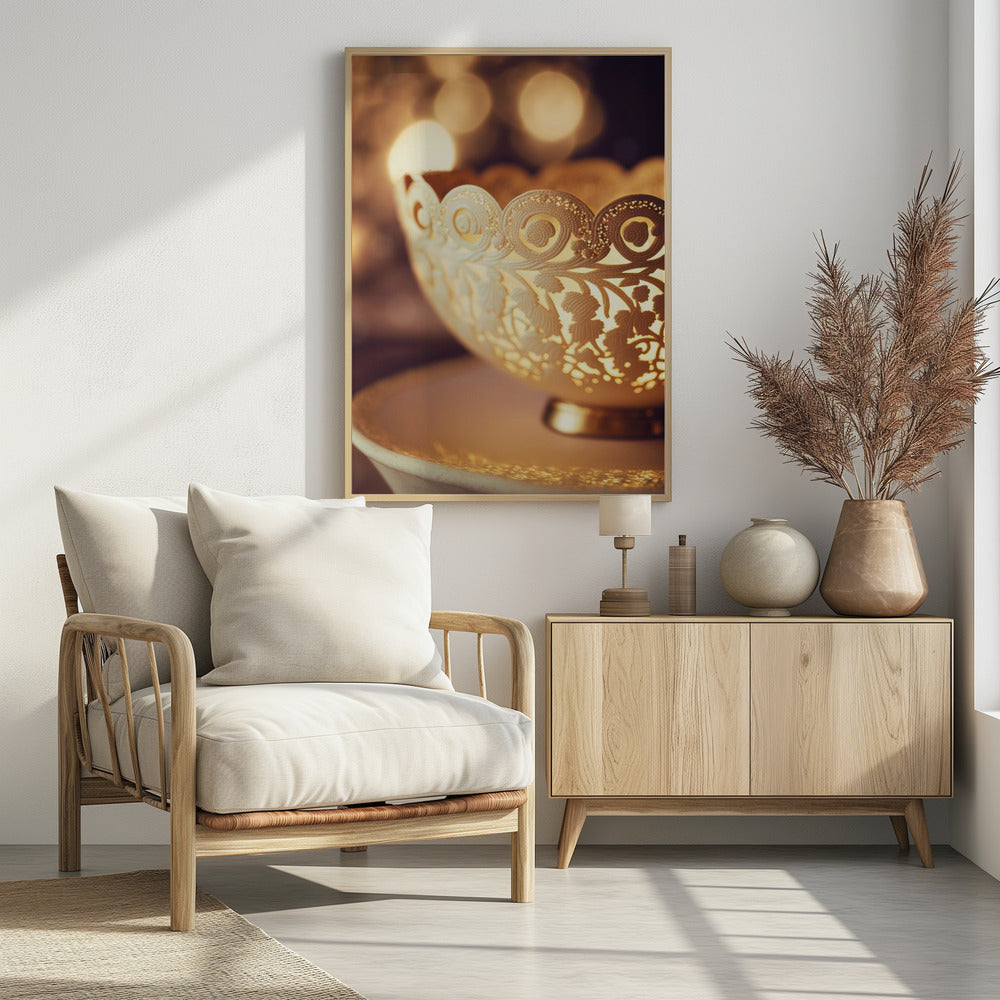 Gouden Kant Gloed | Poster