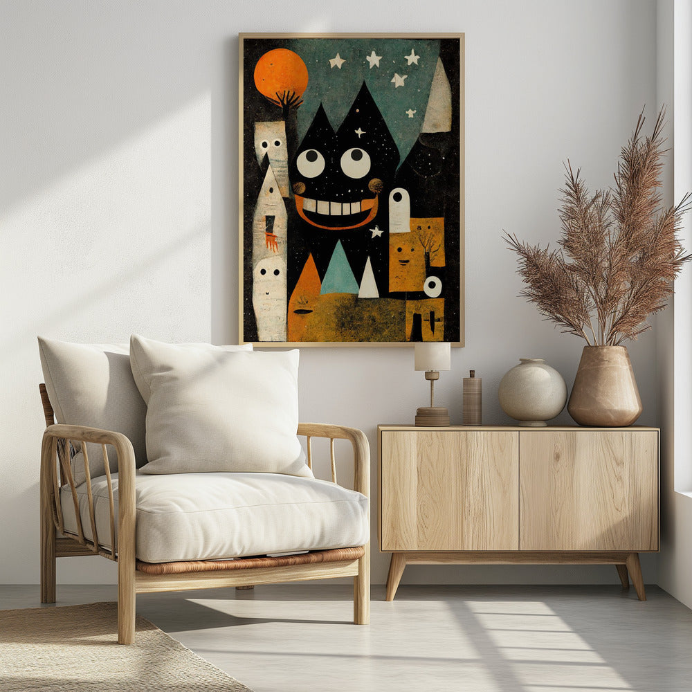 Whimsical Nightscape | Poster
