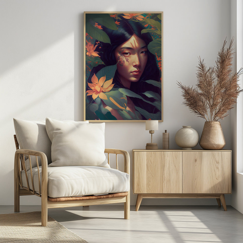 De sluier van de natuur | Poster