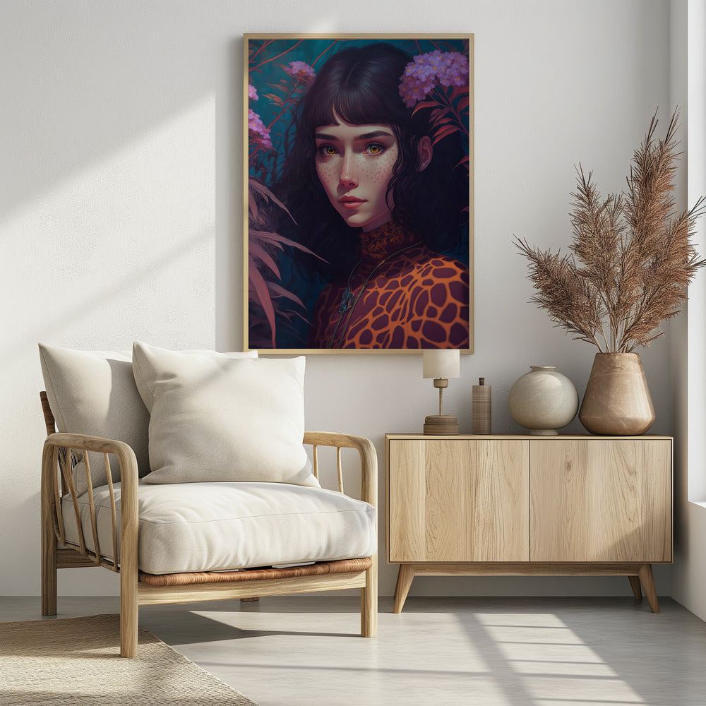Mystieke Bloei Blik | Poster