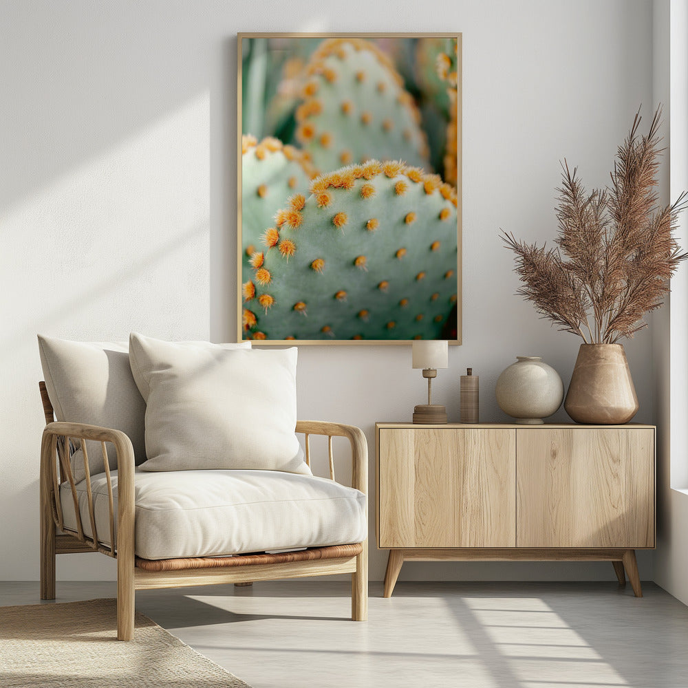 Oranje en Groen II - Botanische fotografie van Marrakech | Poster