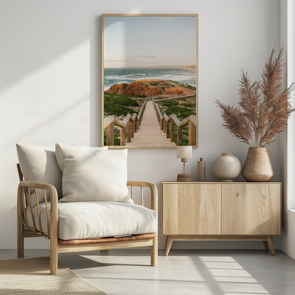 Wandelpad naar de Algarve | Poster
