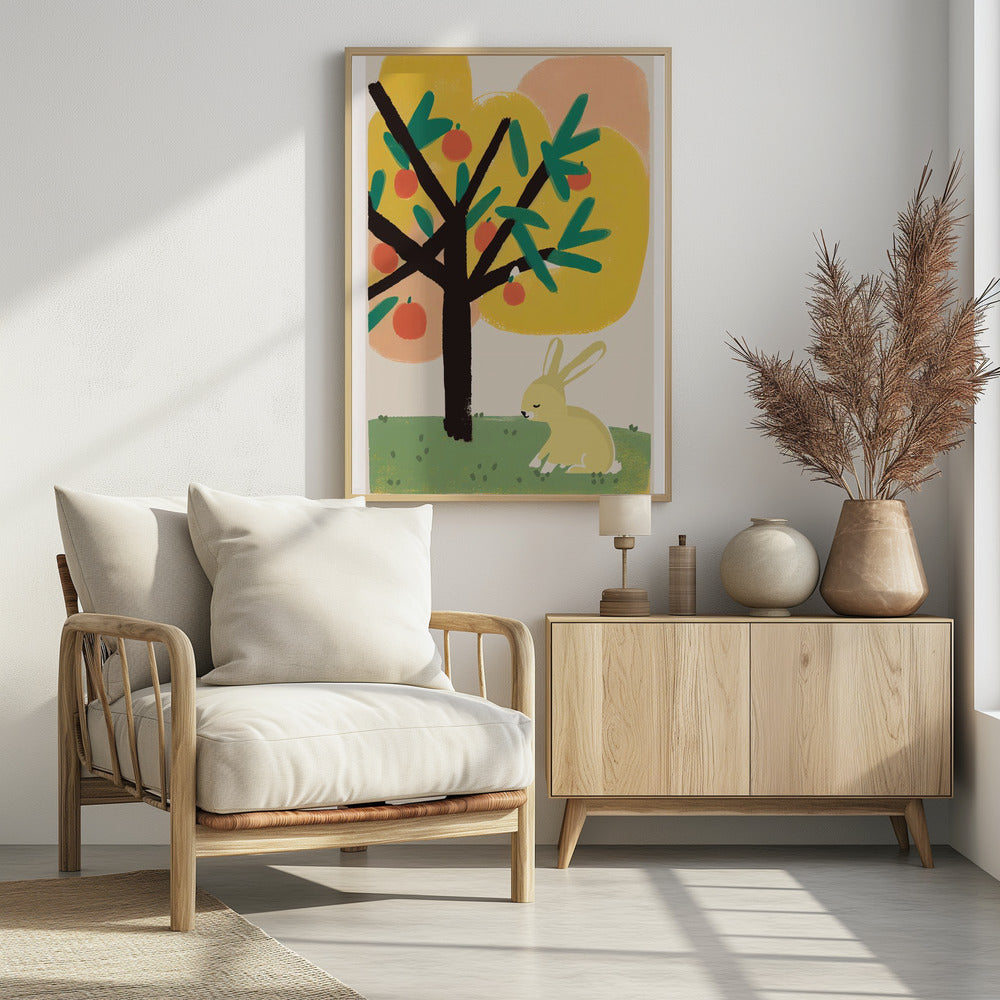 Dromen onder een boom | Poster