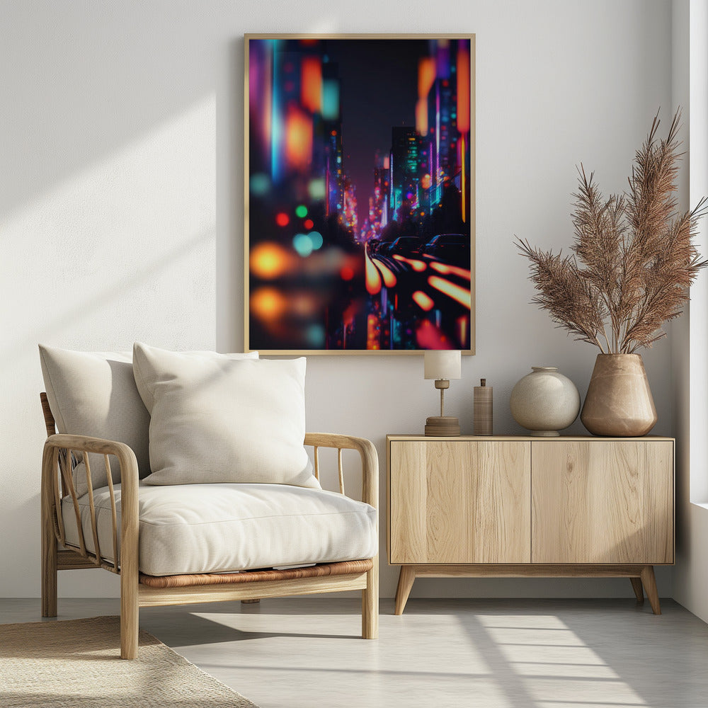 Neon Dreamscape | Poster