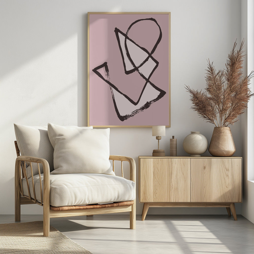 Abstracte vormen | Poster