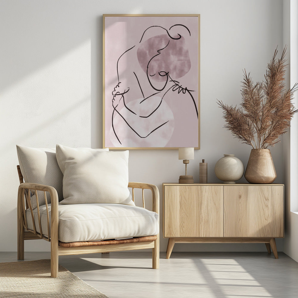 Knuffel van geliefden | Poster