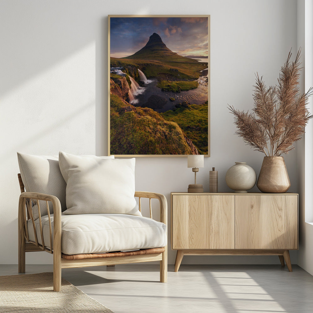 Goedemorgen IJsland verticaal | Poster
