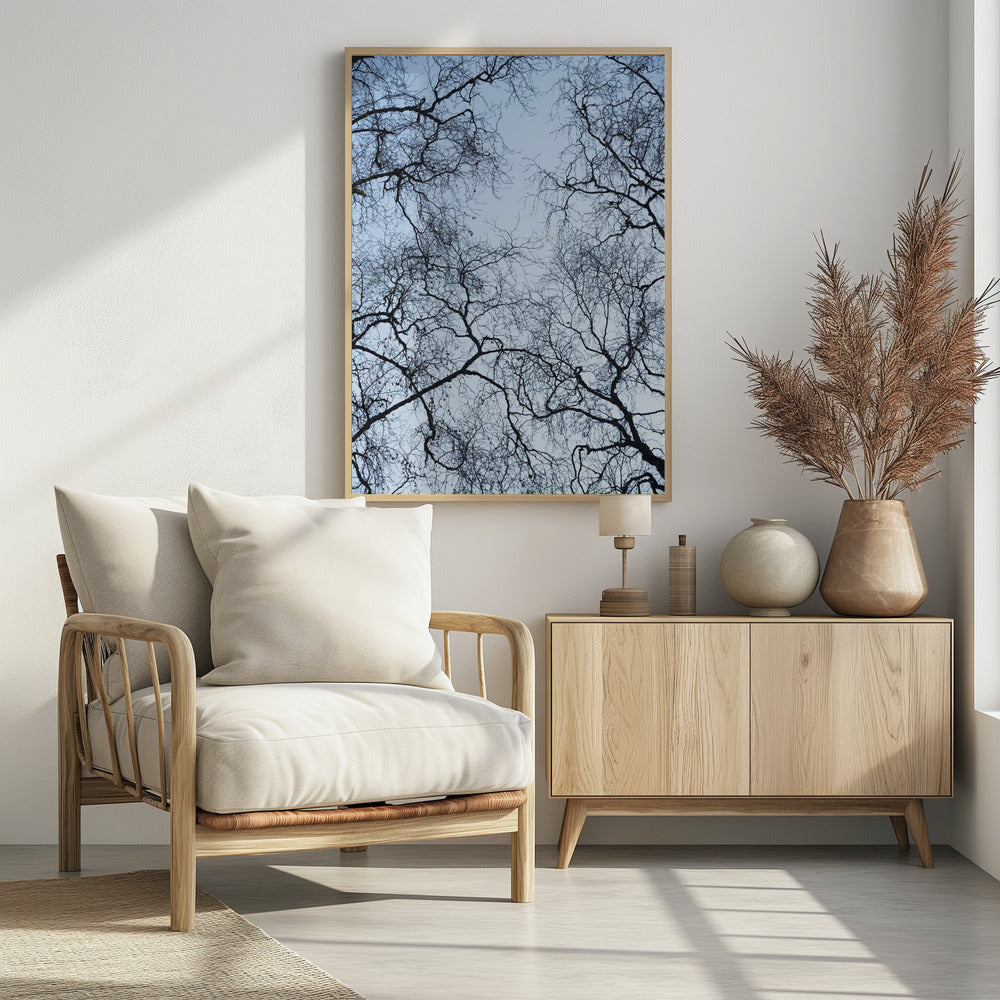 Abstracte boom | Poster