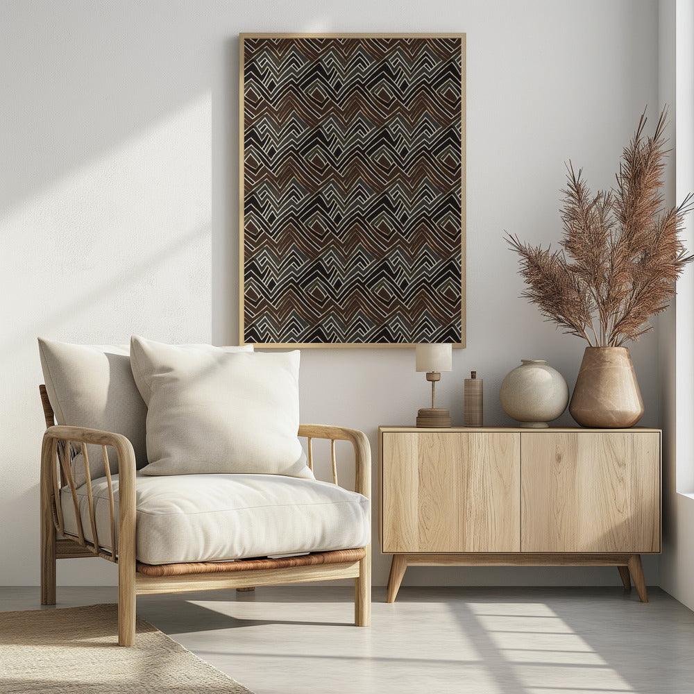 Zigzag Doolhof | Poster