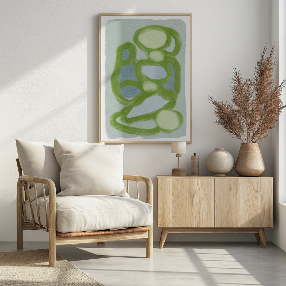 Green Circles 2 | Poster