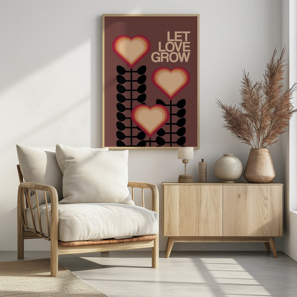 Laat liefde bruin worden | Poster