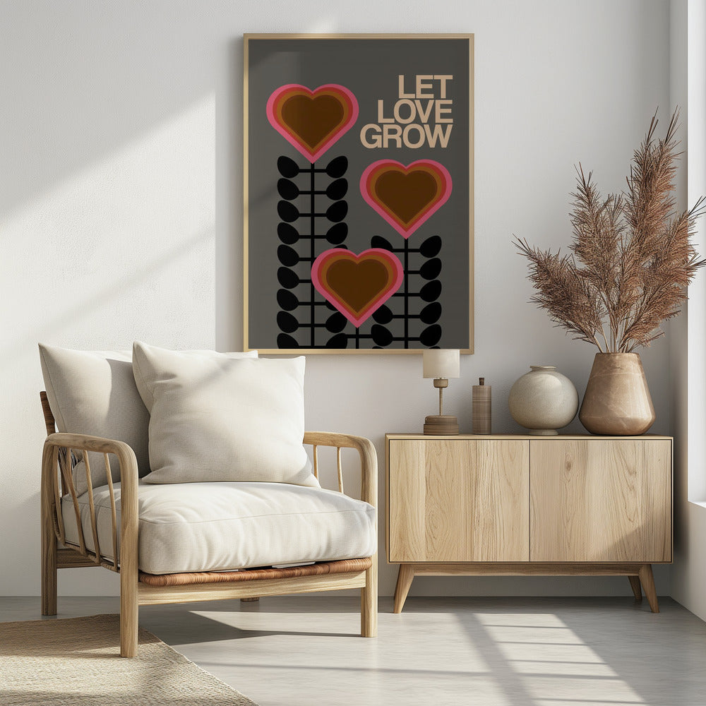 Laat liefde grijs worden | Poster