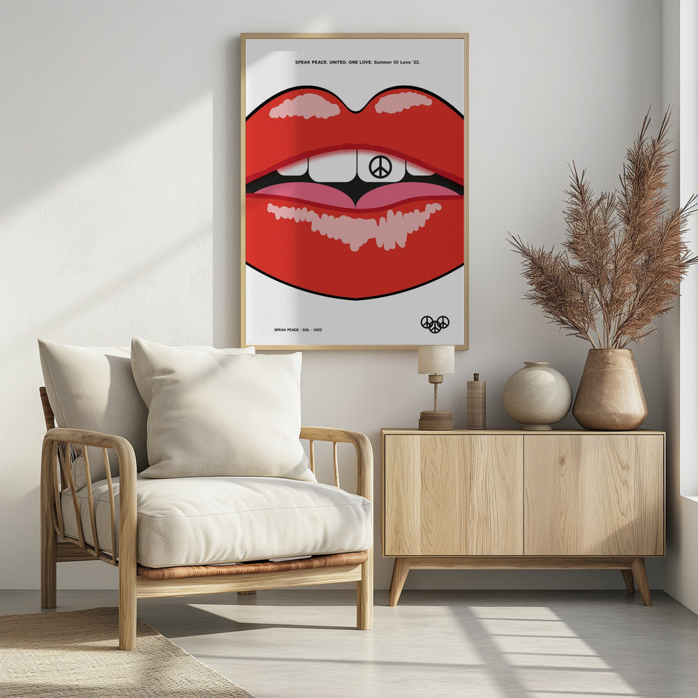 Spreek Vrede | Poster