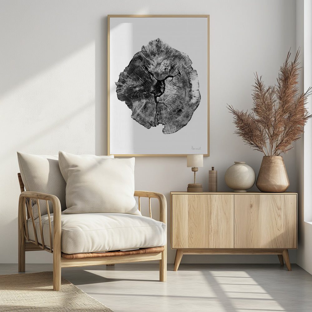 Eikenhouten blok | Poster