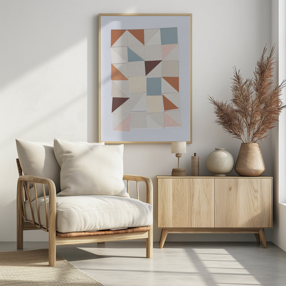 Pastelgeometrie | Poster