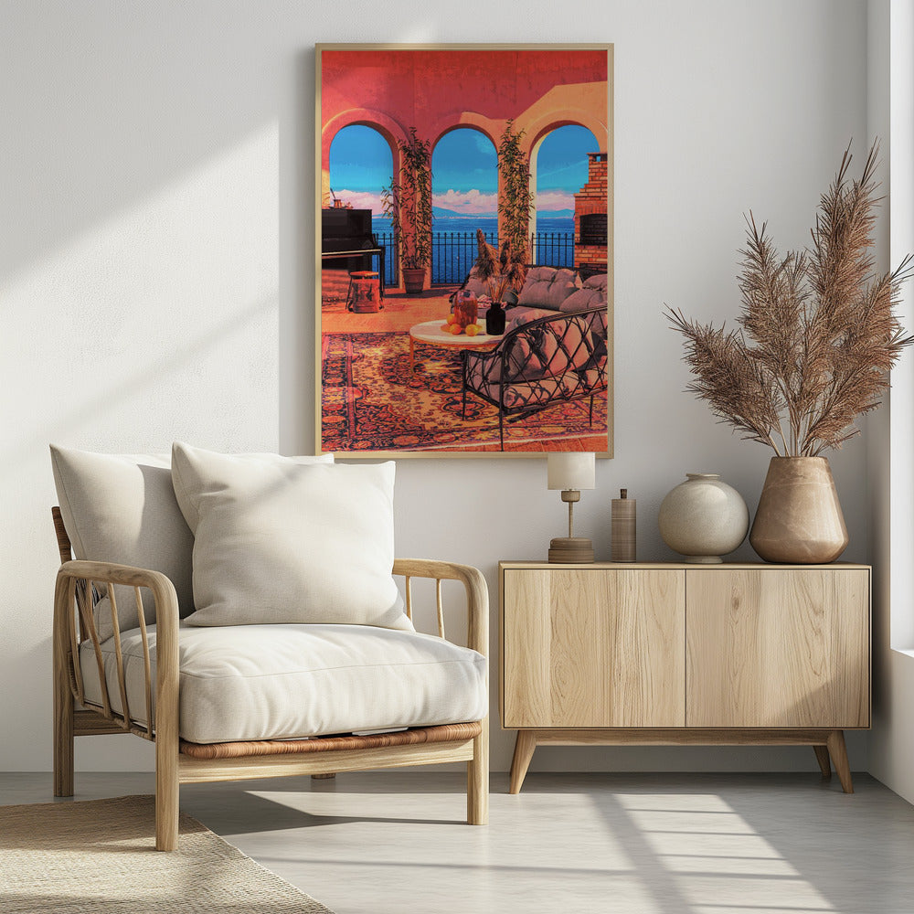 Pianoterras | Poster