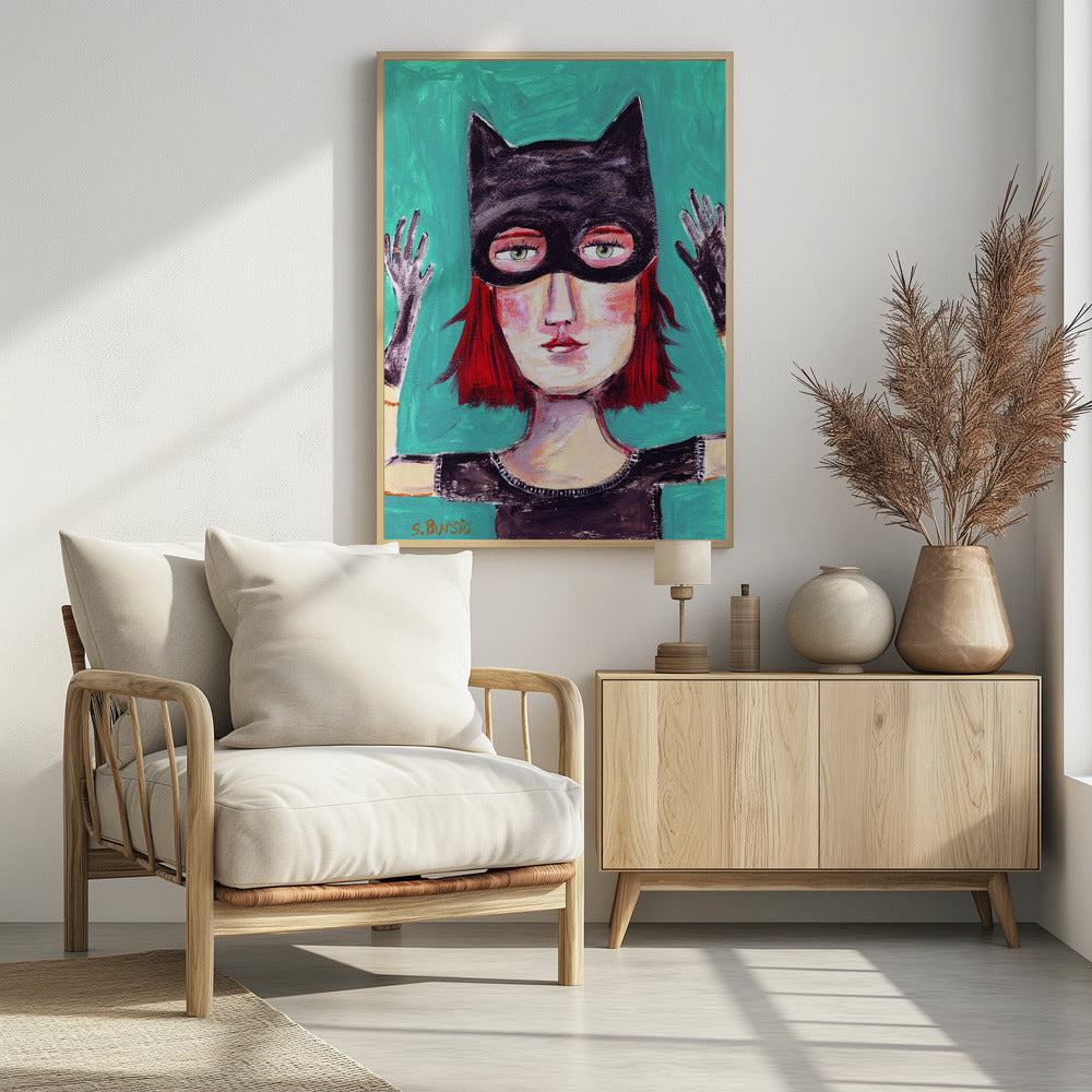 Kattenvrouw | Poster