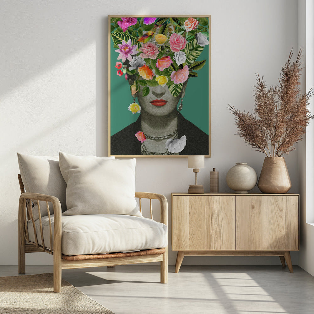 Bloemen Frida | Poster