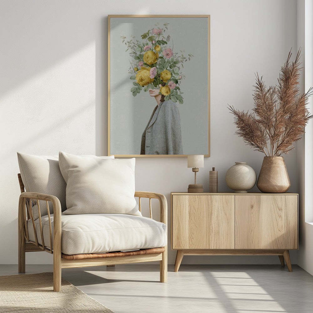 Yellow bouquet | Poster