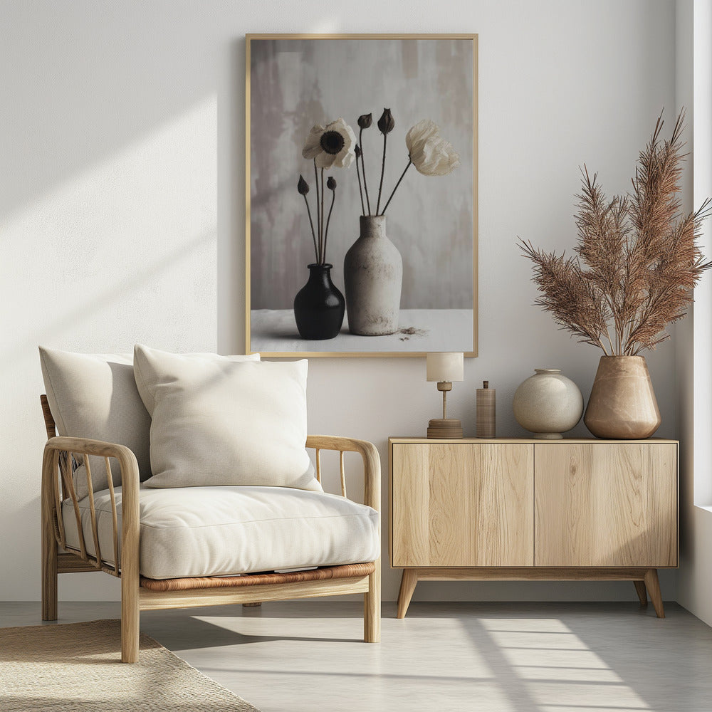 Fluisterende bloemen | Poster