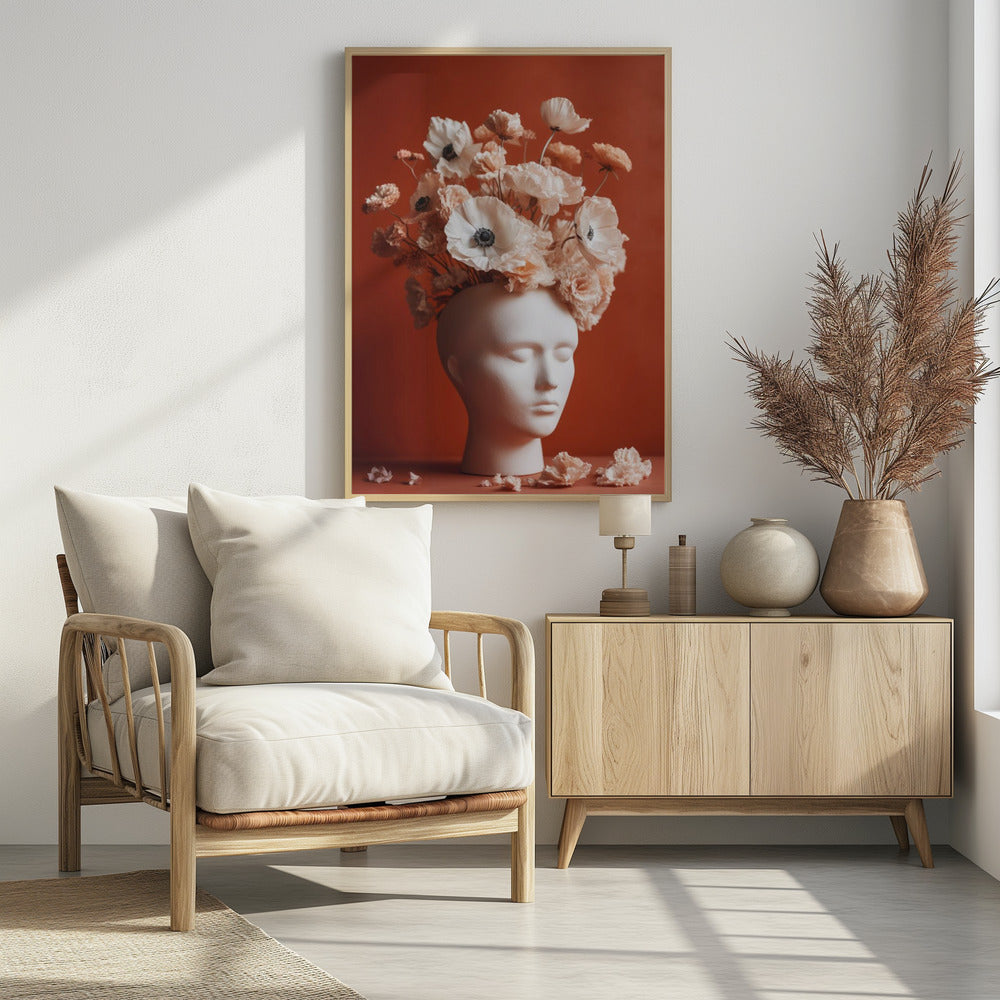 Floral Contemplation | Poster