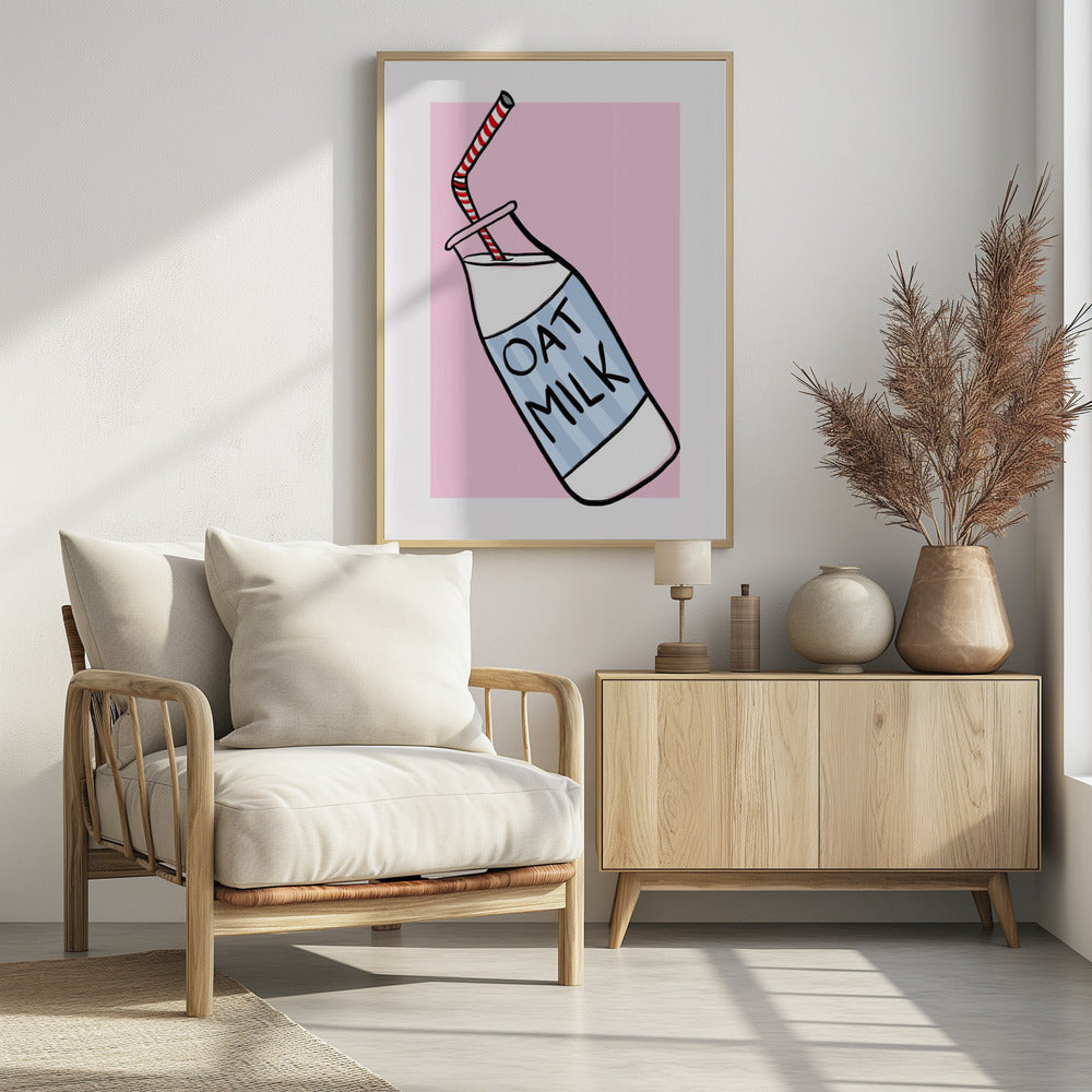 Oat Milk Delight | Poster