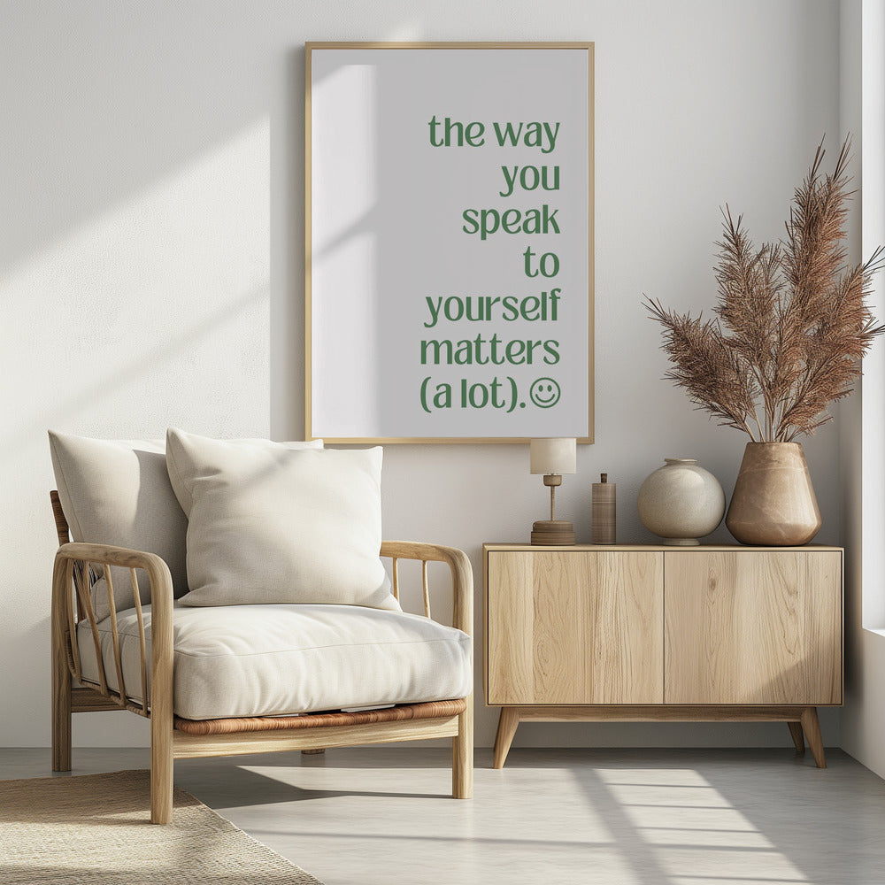 Positieve woorden doen ertoe | Poster