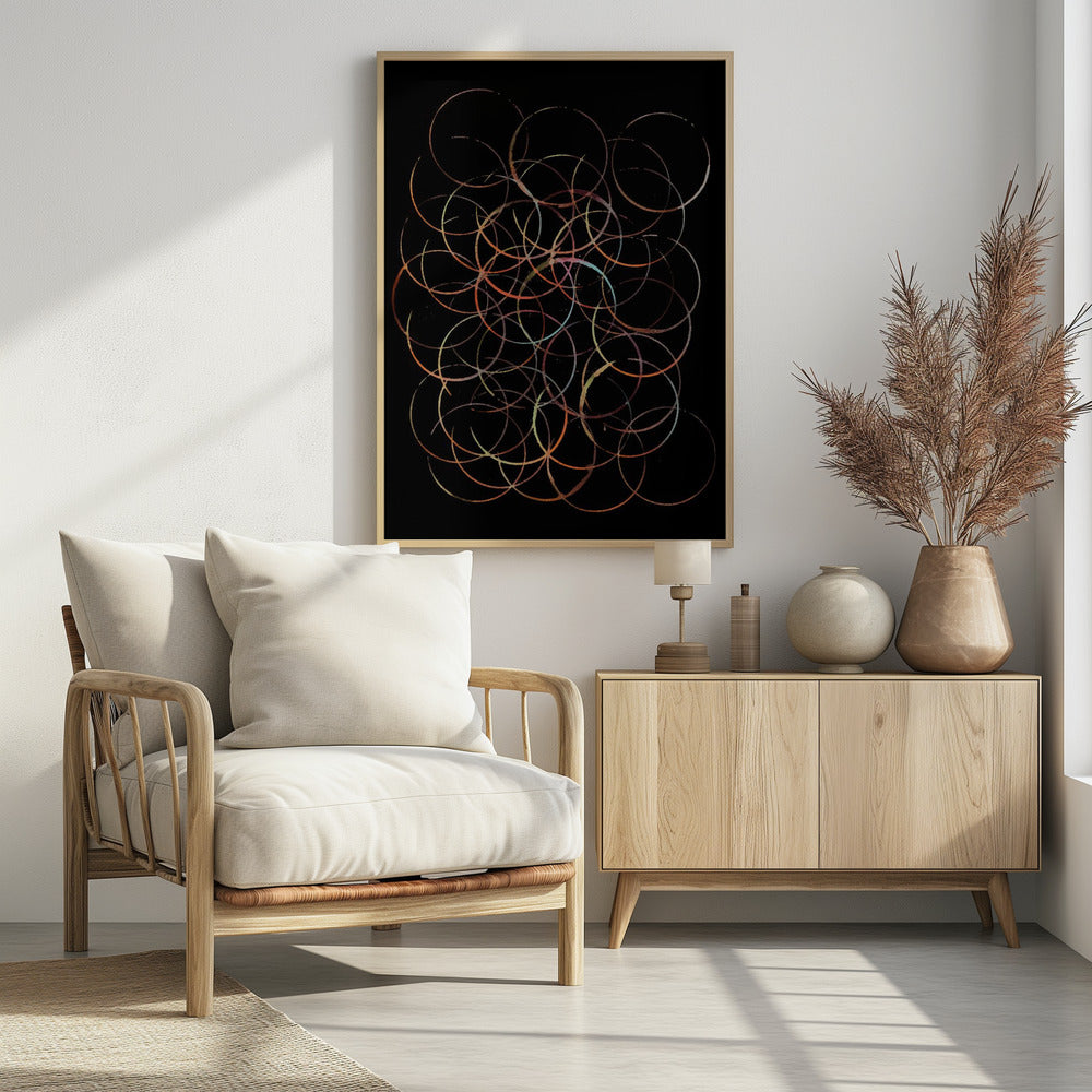 De brandende cirkel | Poster